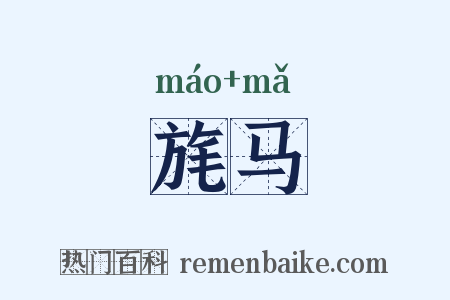 旄马是什么意思的图片
